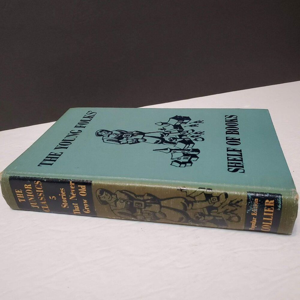 Vintage 1948 Hardcover Book, Antique Book for Styling, The Young Folks Shelf - Picture 2 of 12